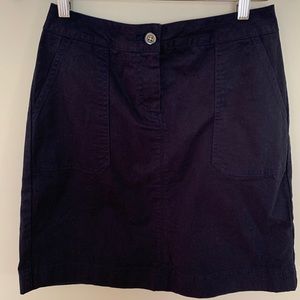 NWT Boden Navy Mini Skirt